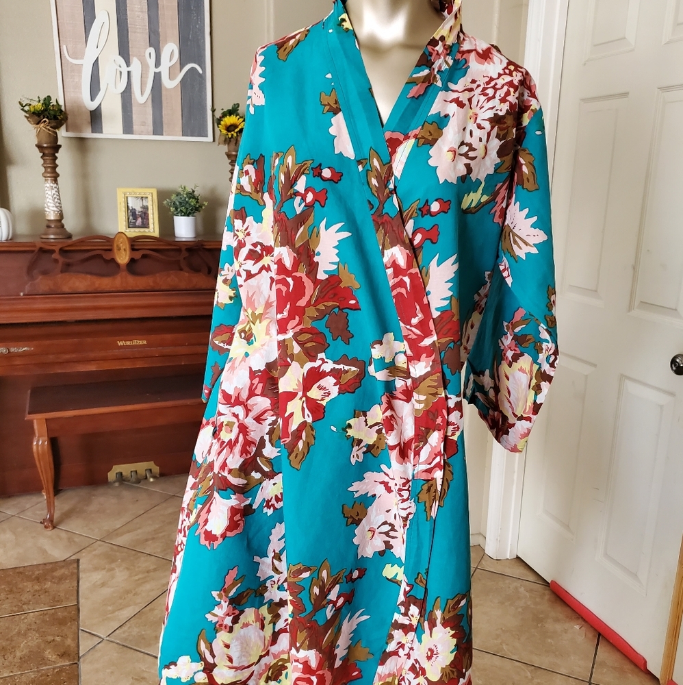 Floral Wrap Dress